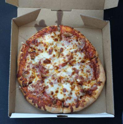 Meat Special Pizza in 8"+ personal pie size.