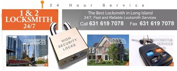 1 & 2 Locksmith 24/7
