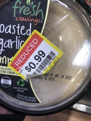 Photo taken in store on January 6th 2022. 18 days past expiry date