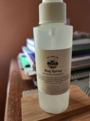 My natural ingredient bug spray.  :)