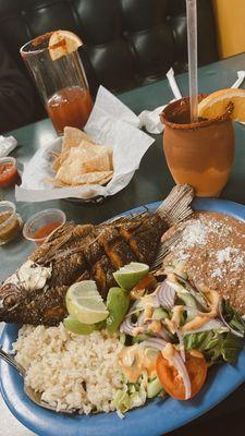 Delicious mojarra
