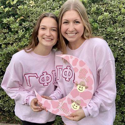 Blank letters, simple classy outlines, yes, we started this trend!