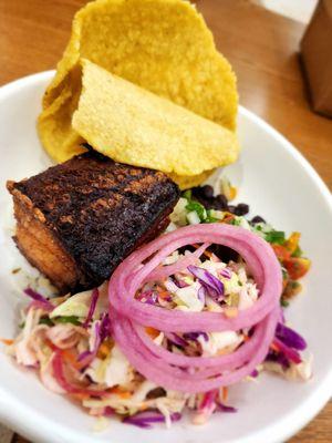 Latin American Pork Belly dish $11.99