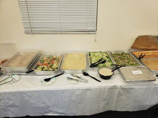 Lunch for a testing job TMT Labs had out at Coordinated.