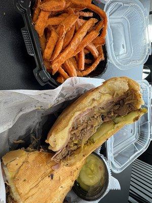 Yummy!! Cuban Sandwich!! Omg!! It's amazing.