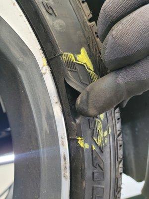 Poor communication and vehicle damage!