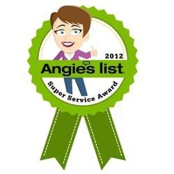 Super Service Award Angies List 2012