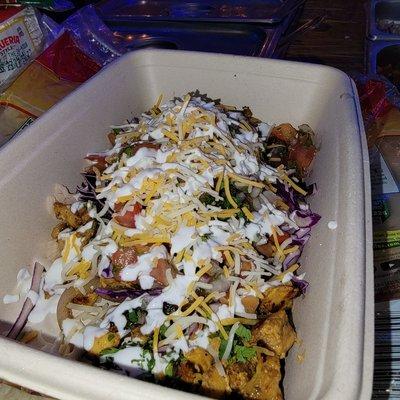 Low carb burrito bowl options