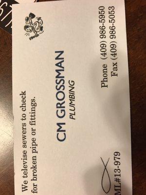 C.M. Grossman Plumbing