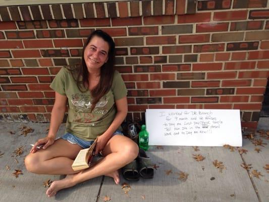 I think the photo says a lot! Renee was great, funny and always had a smile on her face!