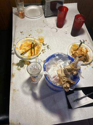what was left after we destroyed our food