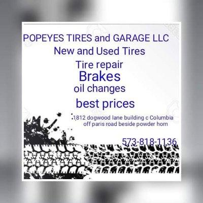 Popeyes Tire & Garage