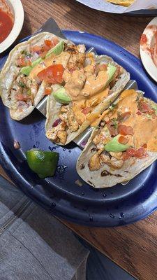 Chicken tacos