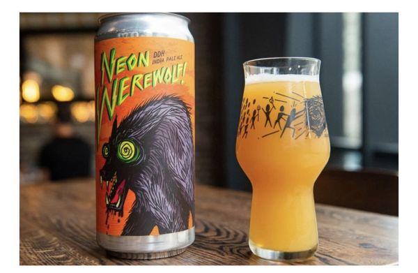 Neon Werewolf Hazy