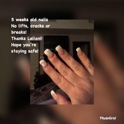 5 weeks after new set! And 4 weeks into lockdown!