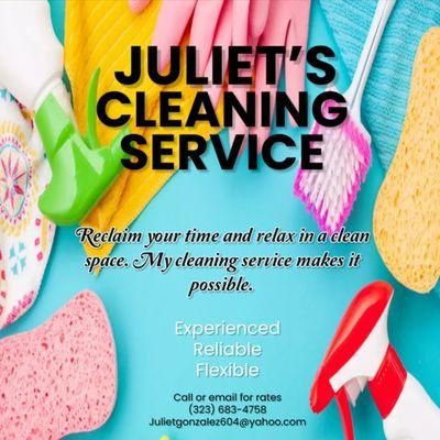 Juliet's Cleaning Service