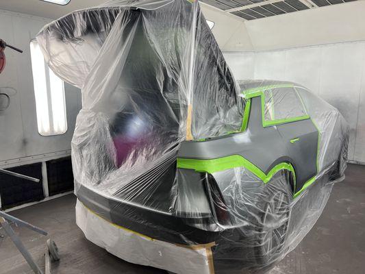 2024 Cadillac Lyric EV Right Quarter panel repair.