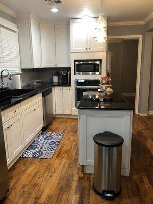 Newly renovated kitchen