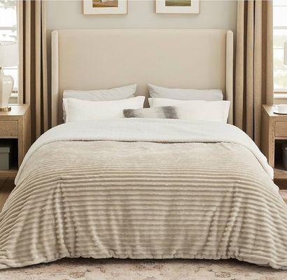 Headboard + memory foam mattress for the main room.