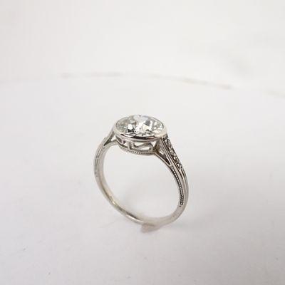 1.62 old euro diamond ring