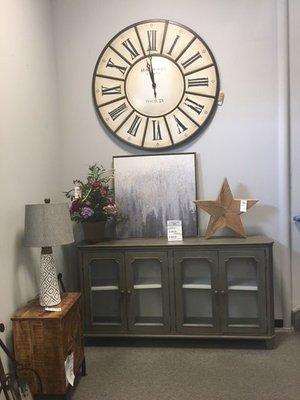 ACCENTS Say WHAT? There are accents to finish any room here! Hurry in for best selection as inventory changes daily on accents!