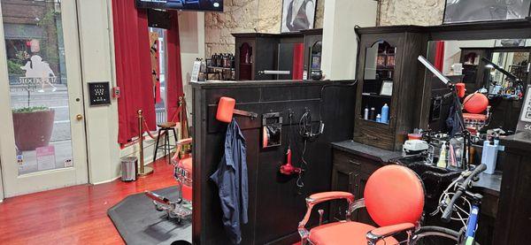 Cool barber shop!