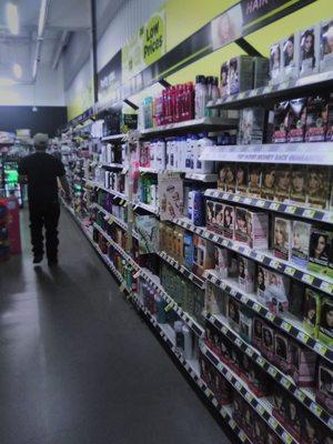 We needed nail polish remover and cotton balls