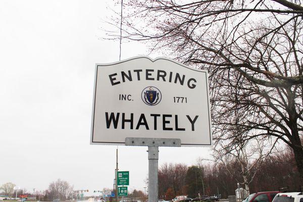 Entering Whately at the Deerfield line.