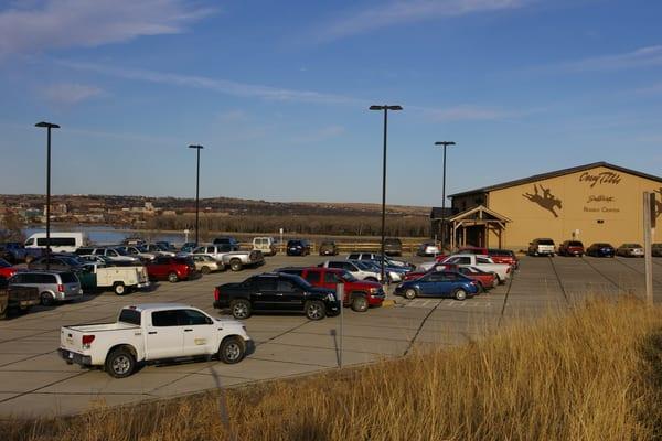 Rodeo & western museum and conference center with spectacular view of the Missouri River