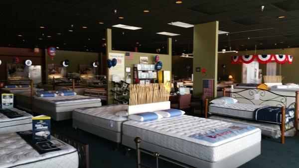 With more than 40 mattresses to chose from we guarantee you'll say..."I Love My Bed!"
