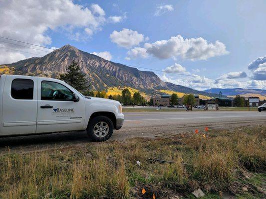 Our surveyors go where they need to get the job done.