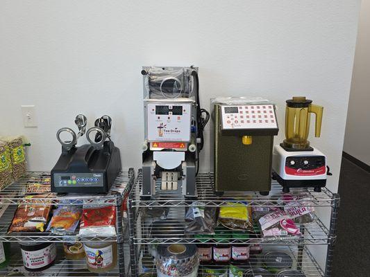 We sell all new equipment.