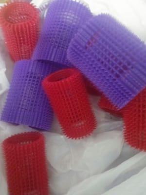 Don't get these. They will get stock to your hair. I ended up cutting my hair because one of them got stock to my hair.