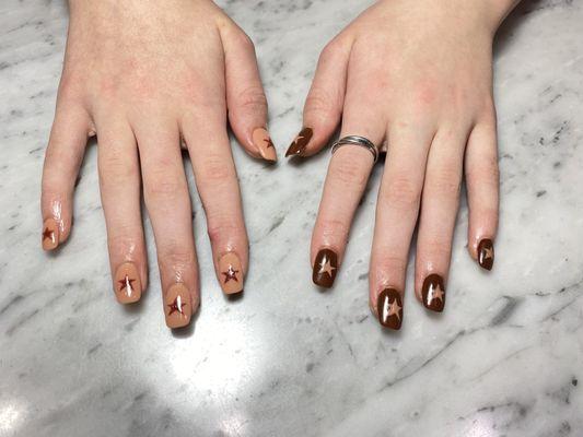 Designed nails by Julie