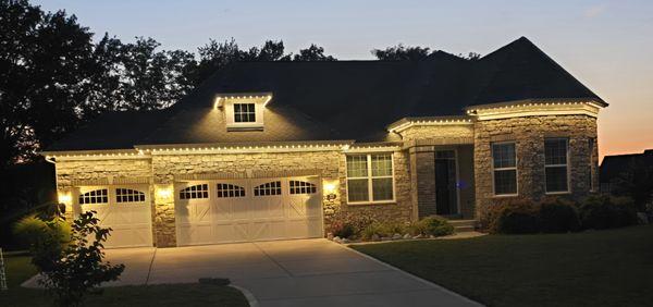 Our home after Busy Elves installation.