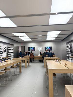 Tuesday, 14 January 2025 -- at the Apple Store in Crocker Park