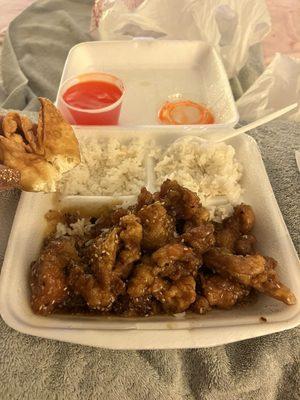 Sesame chicken