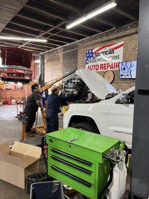 American Engine Installations