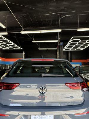 2024 VW GTI came in to @ Elite Motorsports LA for all around window tint in 20%. BEAT THE HEAT with US!