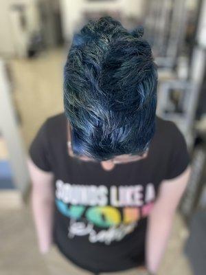 Ocean hair!