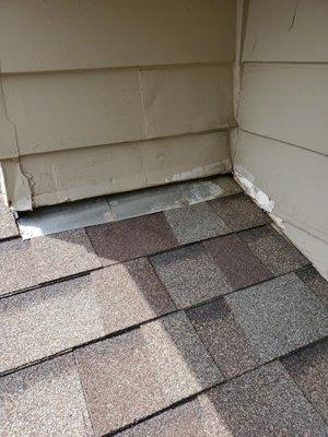 Another flared corner.