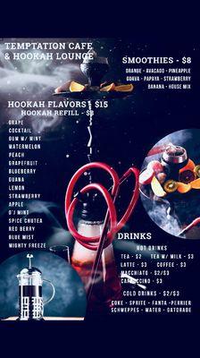 Temptation Cafe And Hookah Lounge
