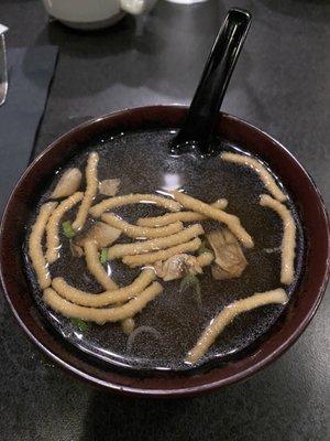 Mushroom and onion soup