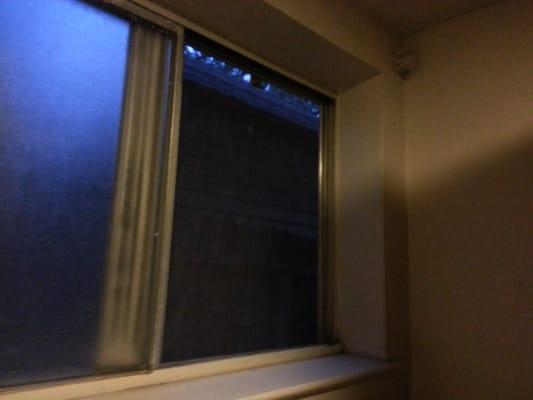 Yeah anyone can break thru the window