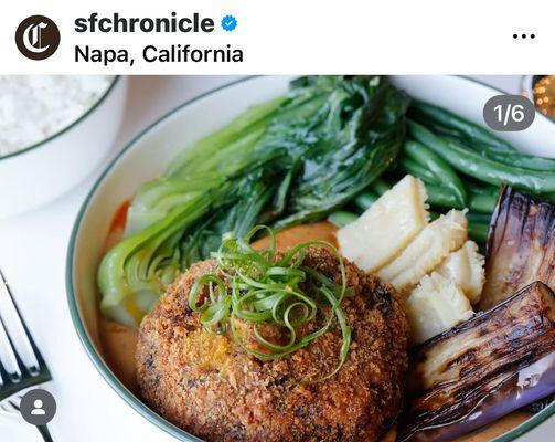 The traditional peanut stew known as kare kare will be paired with a braised oxtail croquette at Carabao in Napa.