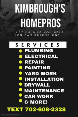Kimbrouths Homepros