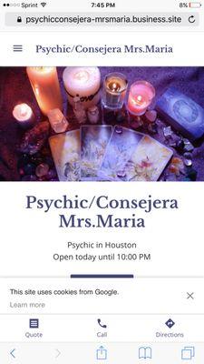 Psychic/ Consejera Mrs.Maria