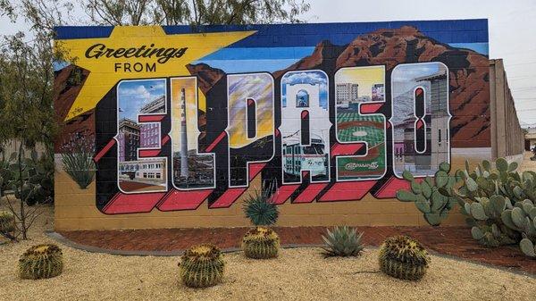 Greetings From El Paso Mural