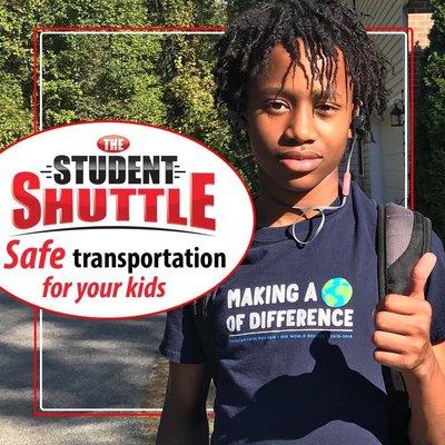 Safe,reliable and affordable transportation for your kids! Www.TheStudentShuttle.com