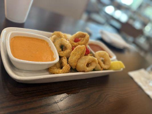 Crispy Calamari.